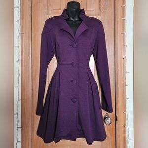 Kut from the Kloth Medium Purple button down Jacket